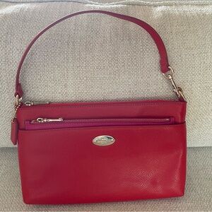 Coach Clutch / Wristlet with Zipper Insert